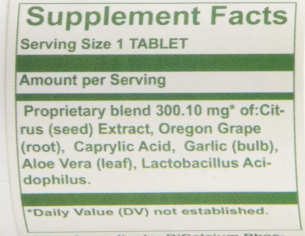 Nutri-West Total YST Redux capsules with enteric coating to protect probiotics