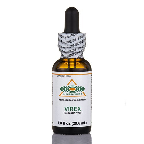 Nutri-West Virex bottle front - compact packaging for home use