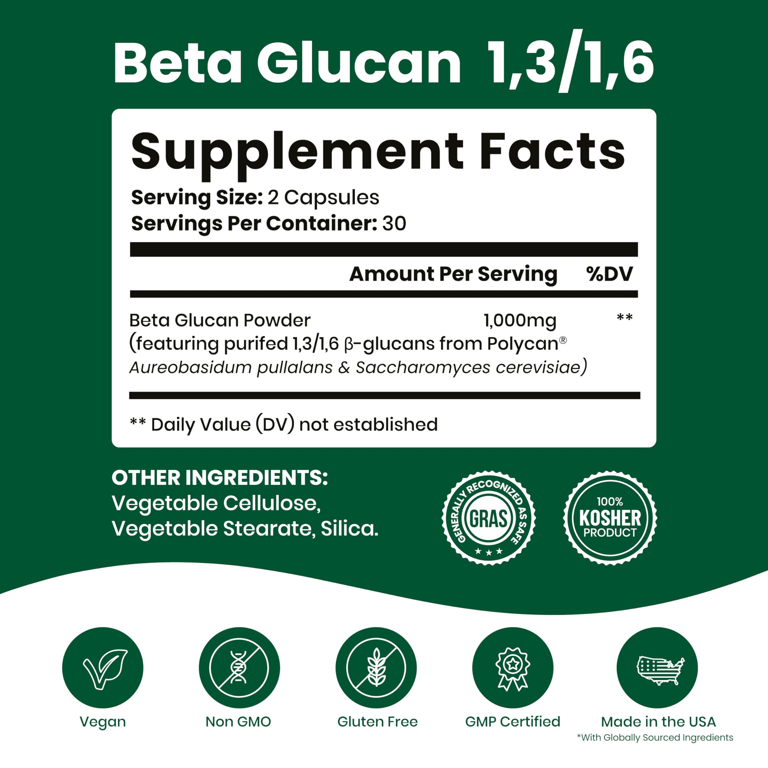 Product shot of Nutriana Beta Glucan display conveying everyday vitality.