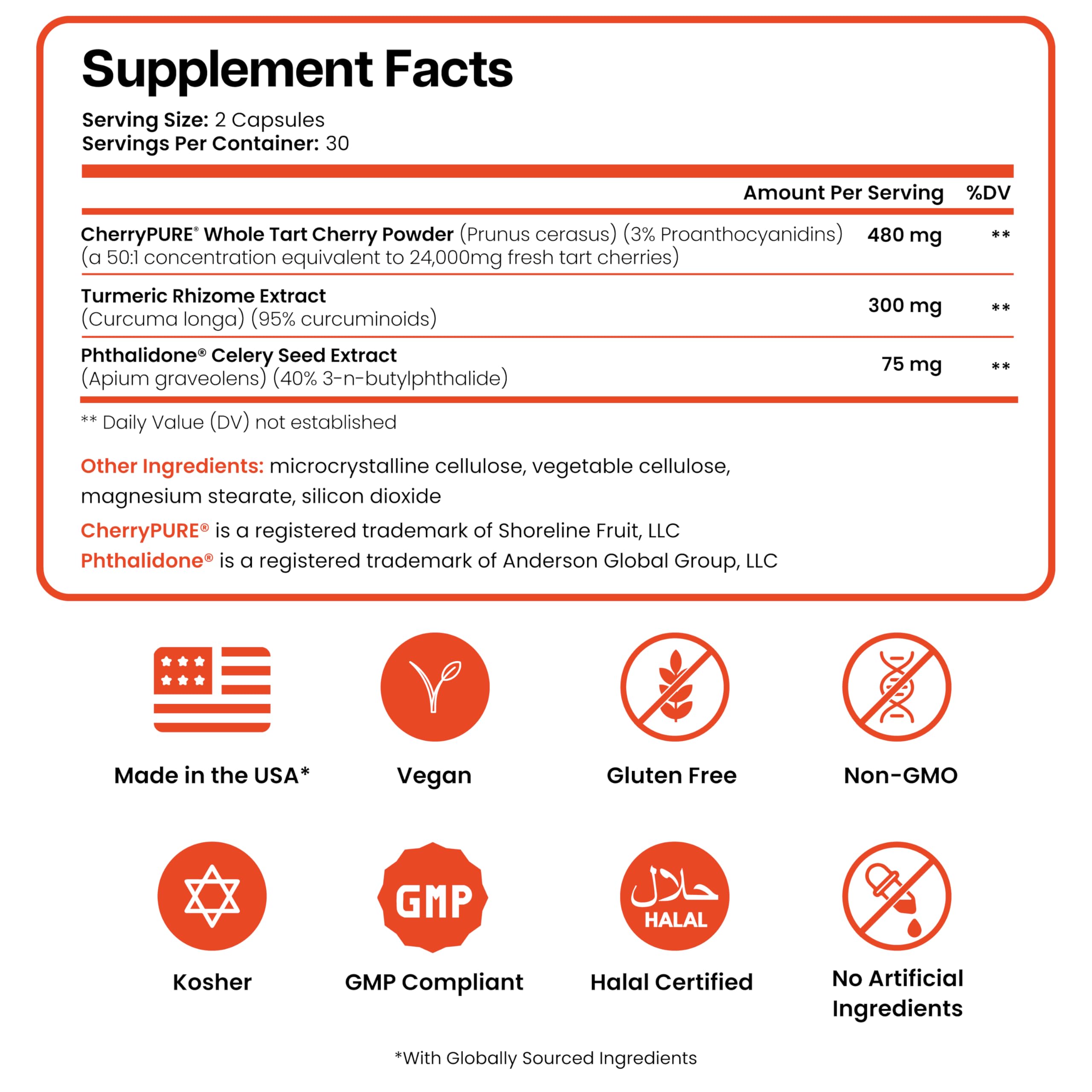 Nutriana Celery Seed extract visual with bottle, implying joint-support potential
