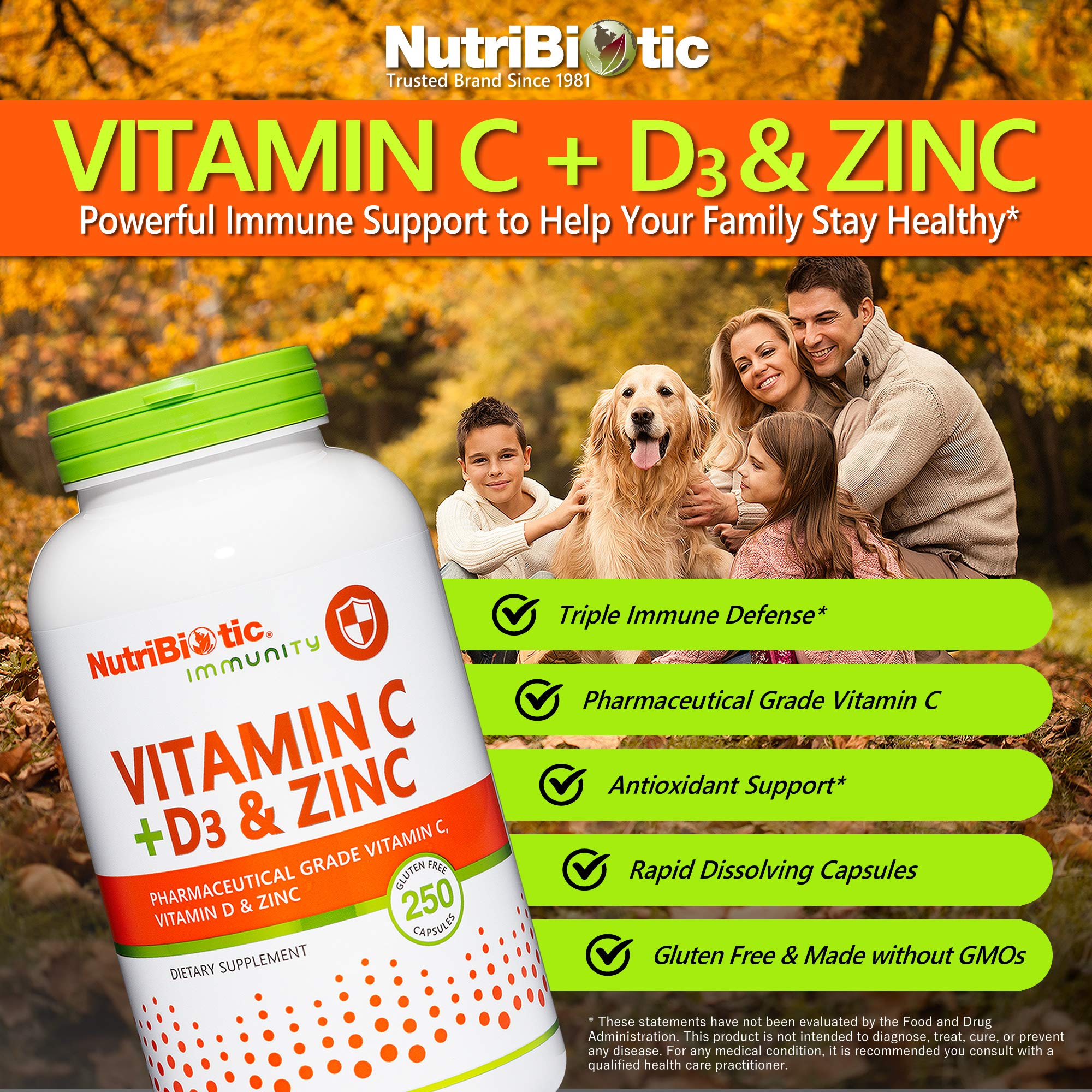 NutriBiotic capsules closeup for convenient, travel-ready supplementation