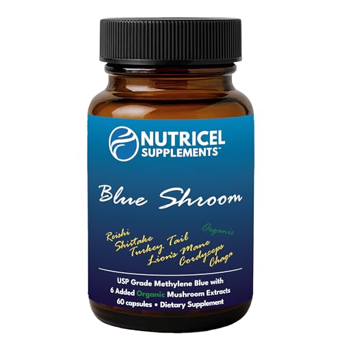 Nutricel Methylene Blue Capsules capsule form for easy, stain-free daily use
