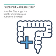 Nutricology Dietary Fiber Powder dissolving in water for daily routine.