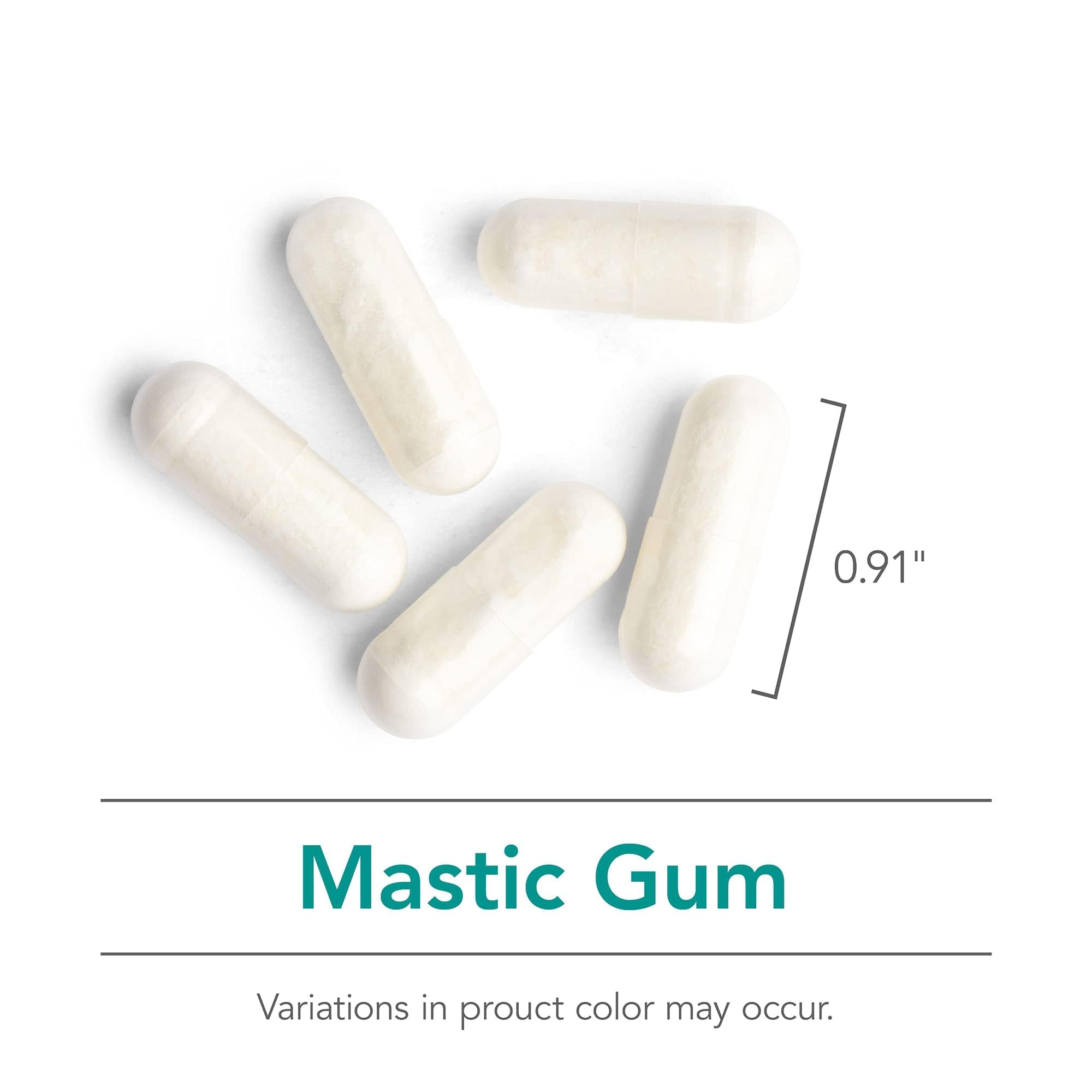 Nutricology Mastic Gum package shot conveying quality control and trust.