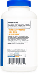 Serving day setup with Nutricost Acetyl L-Carnitine capsule for daily routine.