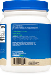 Nutricost Alfalfa Powder ingredients emphasize vegetarian and gluten-free options.
