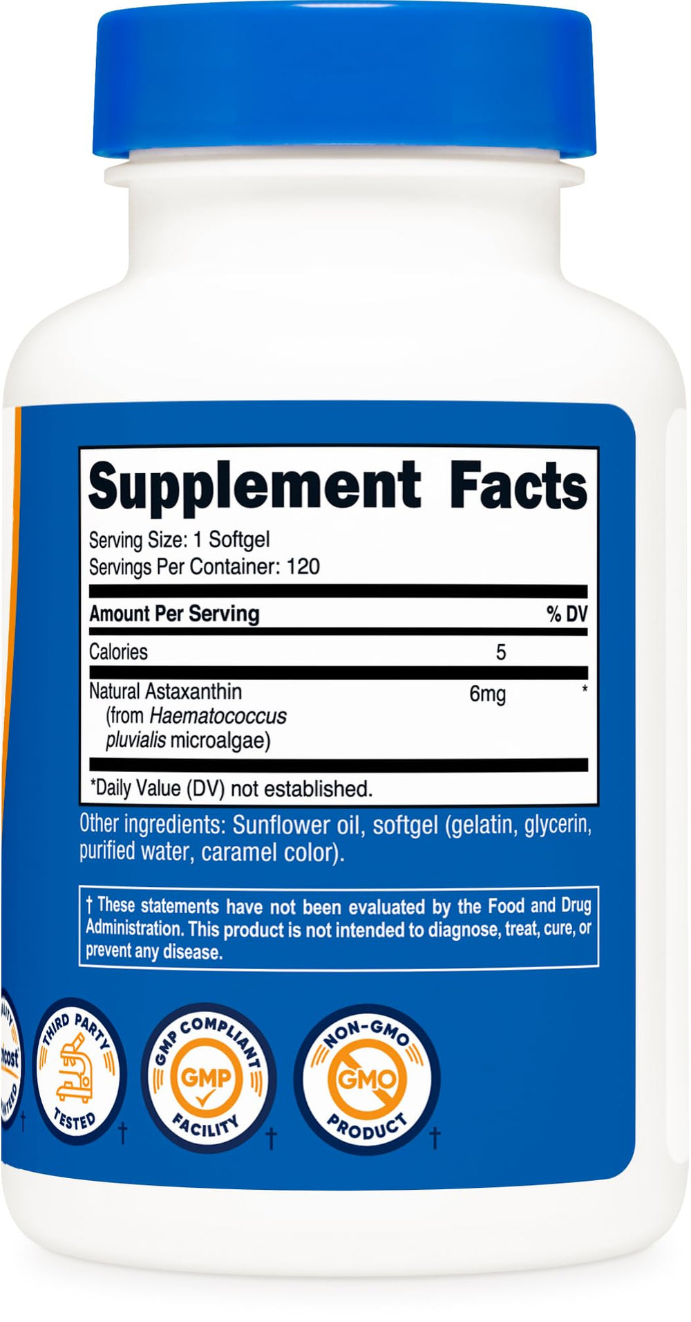 Nutricost product in a GMP-compliant facility context signals quality.