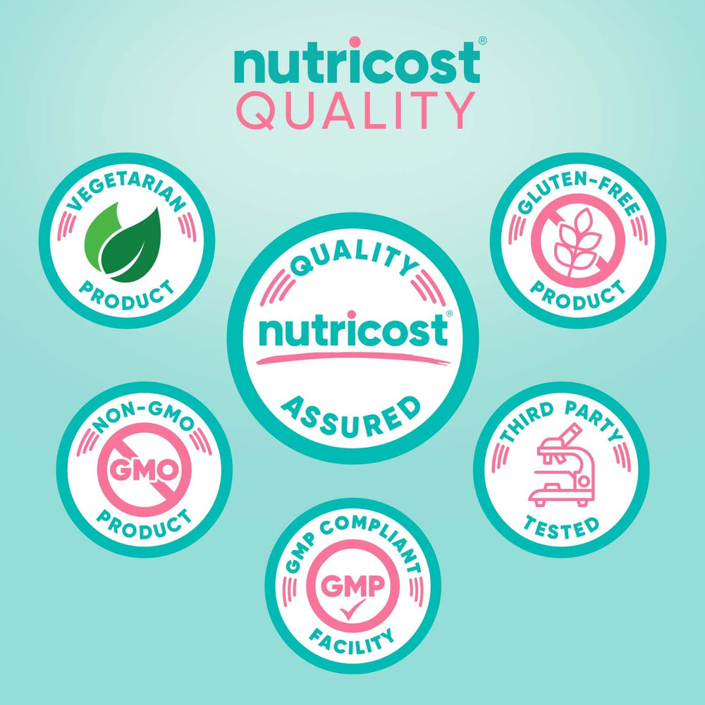 Nutricost BCAA Women measuring scoop highlighting precise serving for daily use.