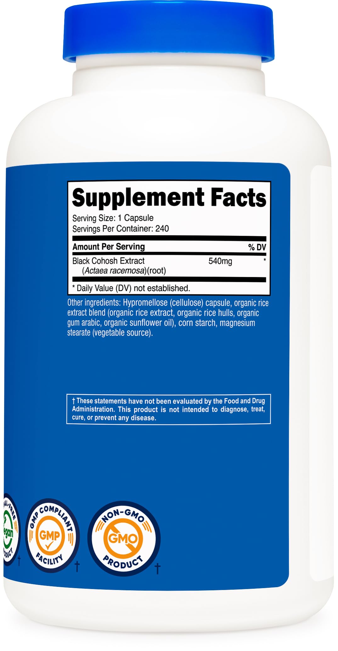 Nutricost manufacturing facility quality image reflects GMP and FDA-registered standards.