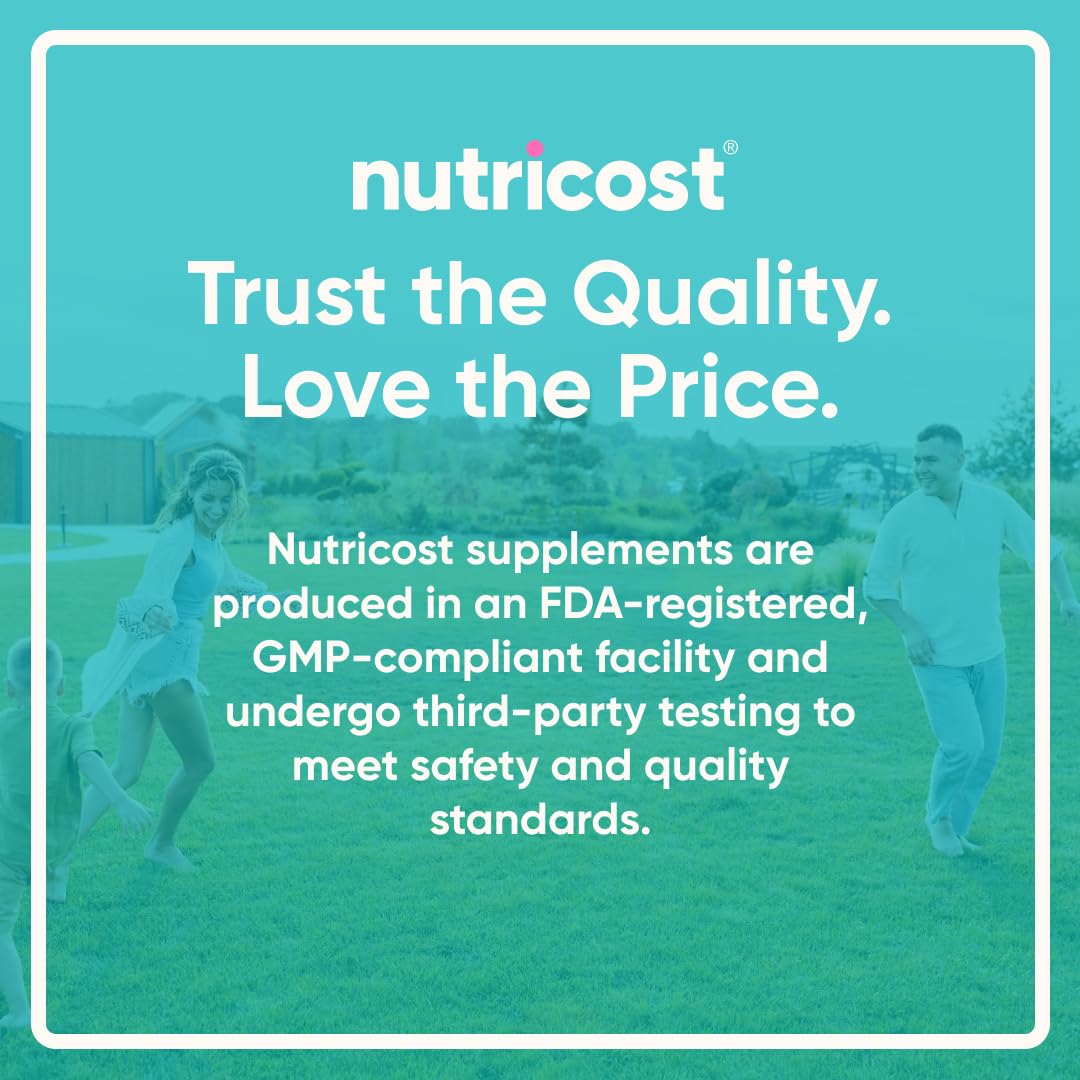 Nutricost boric acid 600mg storage-ready bottle supports organized routines.