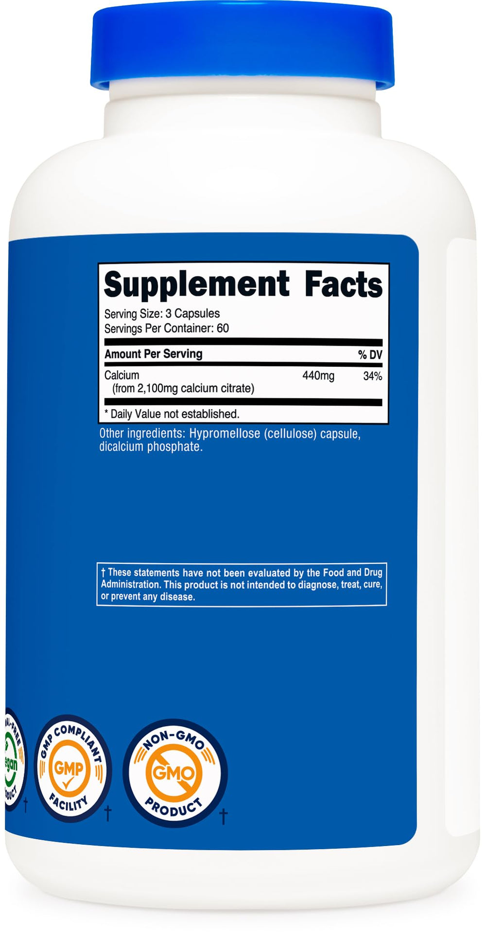 Nutricost Calcium Citrate lifestyle scene illustrating daily wellness routine