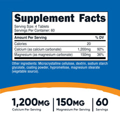 Nutricost bottle side shows gluten-free and non-GMO credentials