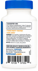 Nutricost bottle sits on desk ready for daily supplement routine