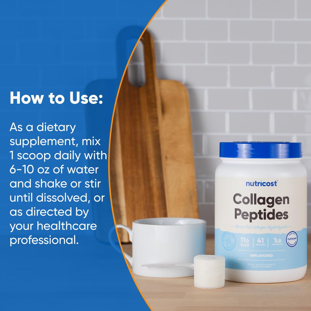 Nutricost Paleo and Keto friendly collagen powder for various diets