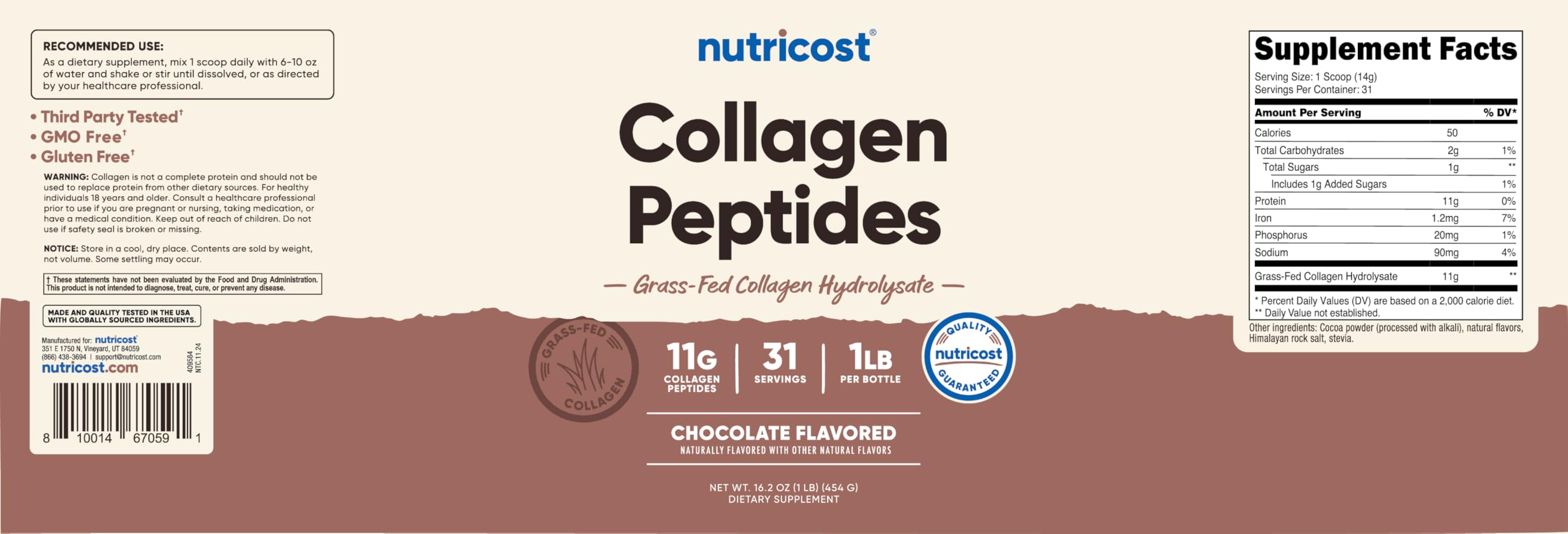 Gluten-free, non-GMO, Paleo-friendly packaging highlights