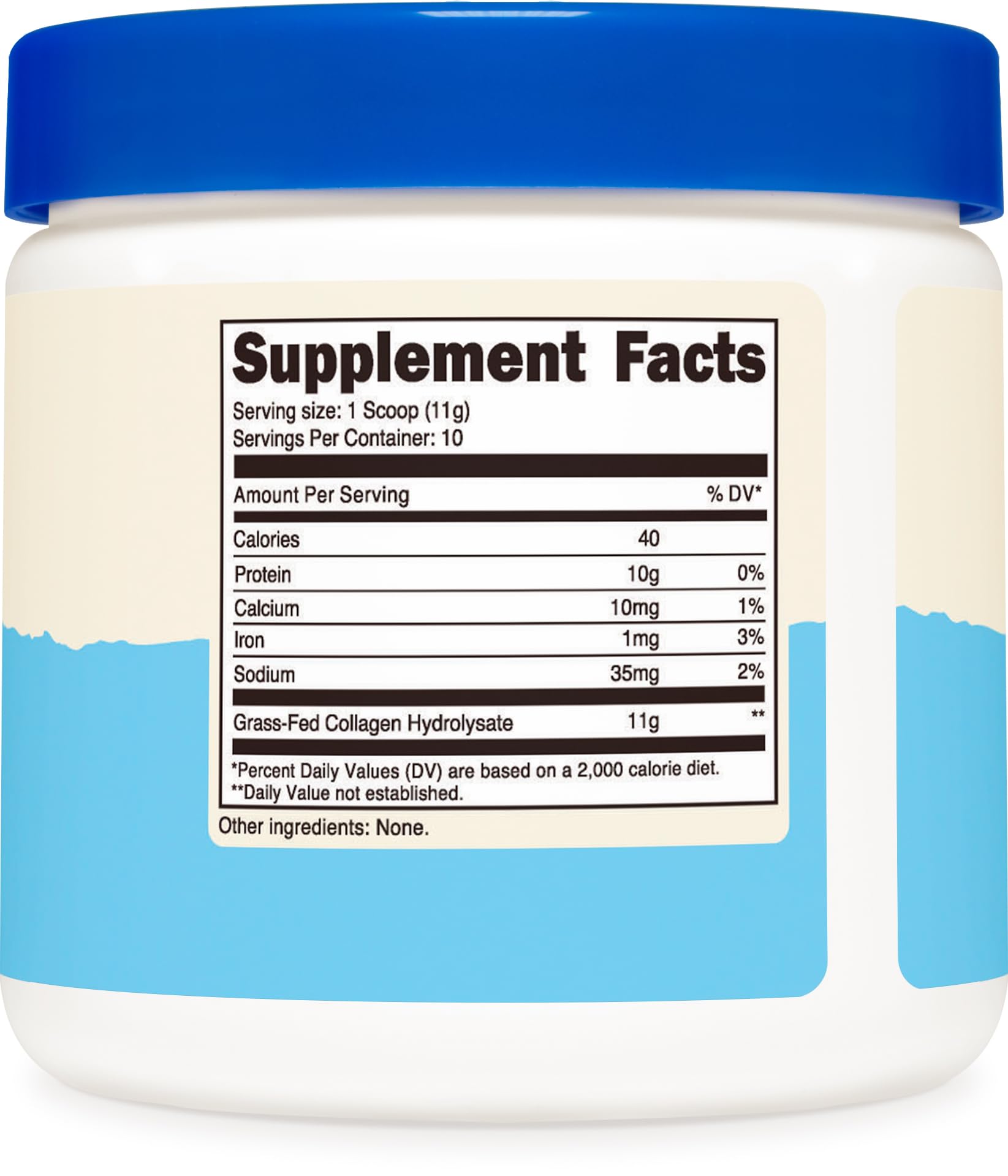 Nutricost Collagen powder labeled gluten-free and non-GMO.