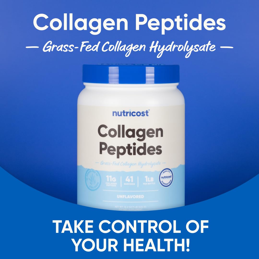 Nutricost Unflavored collagen powder blends without altering taste