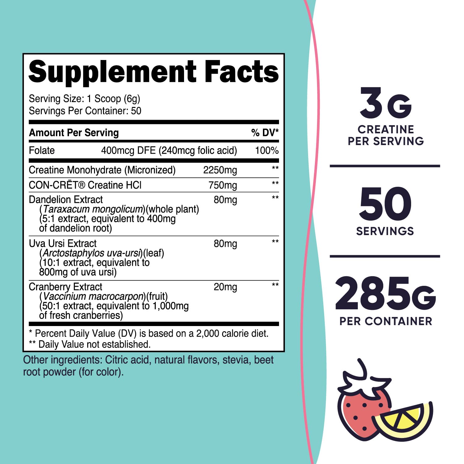 Nutricost creatine powder mixed in glass shows flavor and mixability.