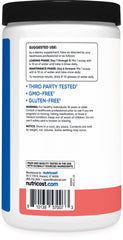 Nutricost Creatine Monohydrate Watermelon label shows NSF and GMP quality