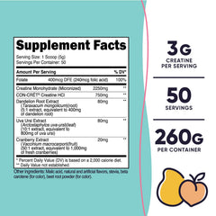 Nutricost Creatine Monohydrate for Women scoop inside for easy dosing.