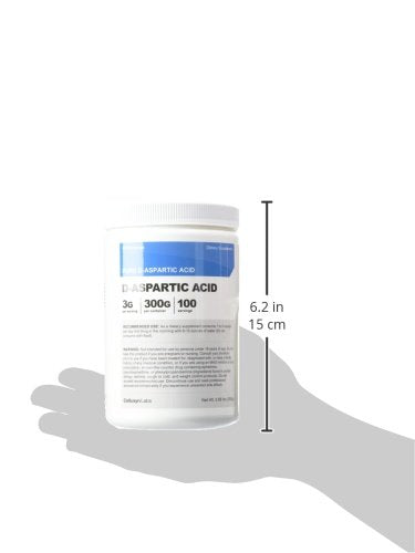 Nutricost DAA bottle with spoon for quick daily serving