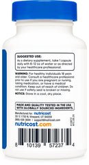 Nutricost Dihydroberberine capsules close-up, easy-to-swallow daily supplement