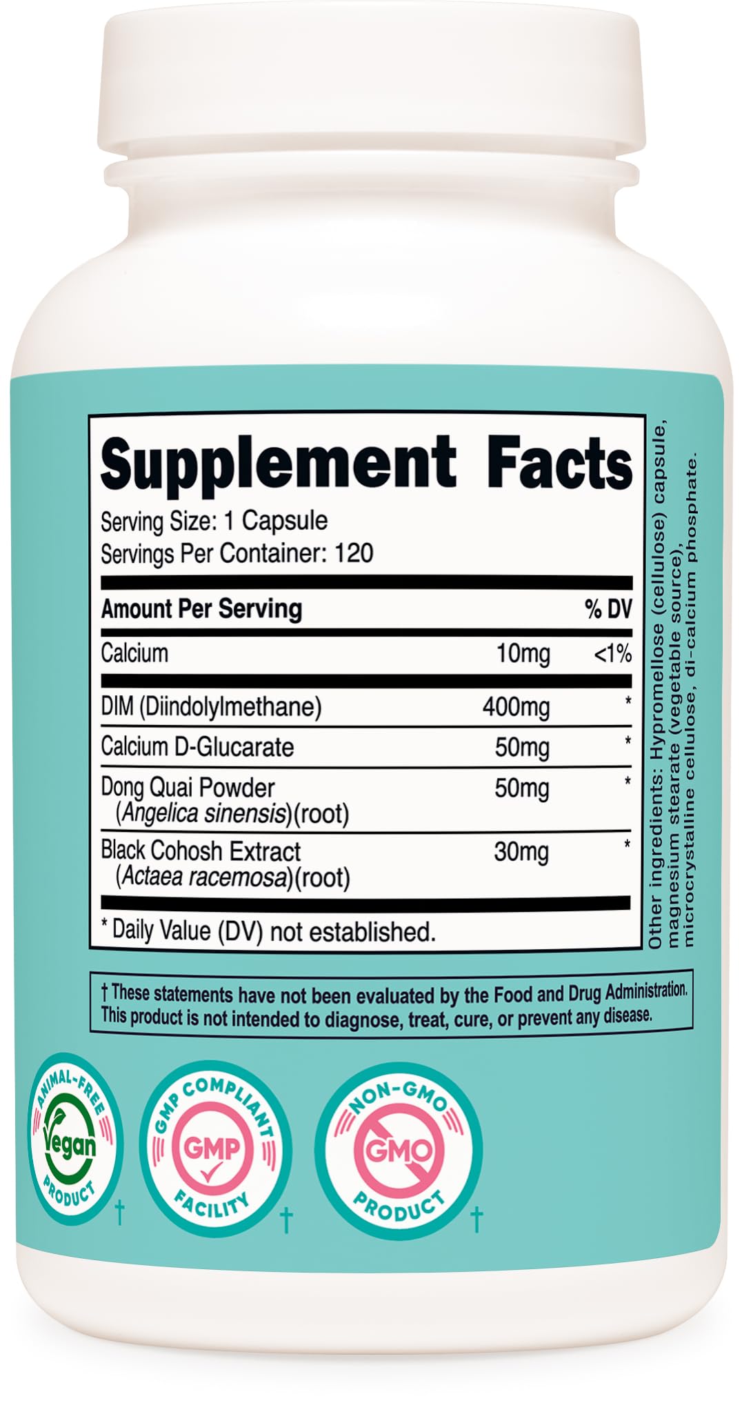 Nutricost 3rd-party tested DIM in an FDA-registered facility.