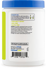 Nutricost Electrolytes Complex Orchard Blast label highlights ingredients and dietary features.