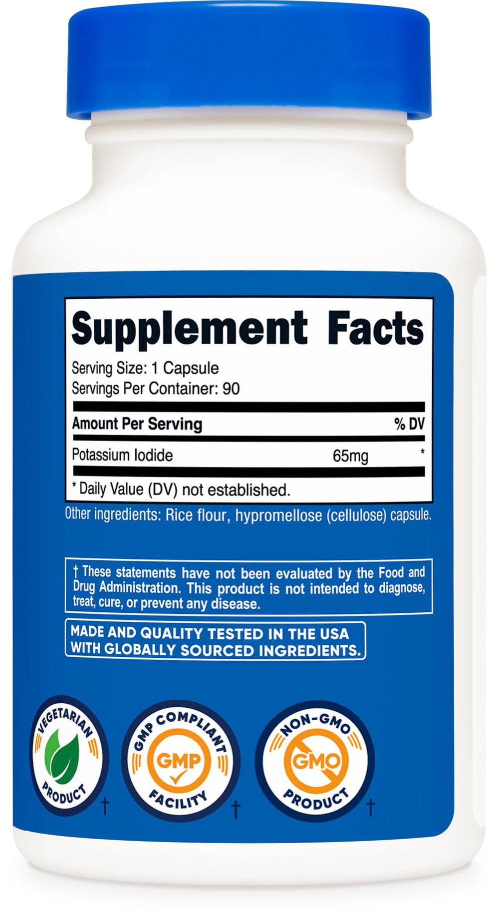 Nutricost facility GMP compliant and FDA registered for quality manufacturing