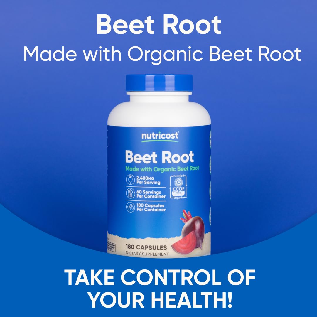 Nutricost gluten-free non-GMO vegetarian packaging for transparency