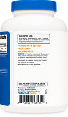 Nutricost GMP-certified facility image underscores manufacturing excellence and rigorous quality control.
