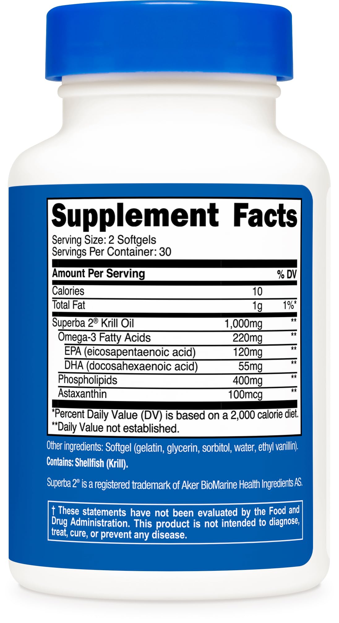Nutricost Krill Oil produced in GMP and FDA-registered facilities for quality.