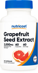 Nutricost Grapefruit Seed Extract bottle for daily supplement use