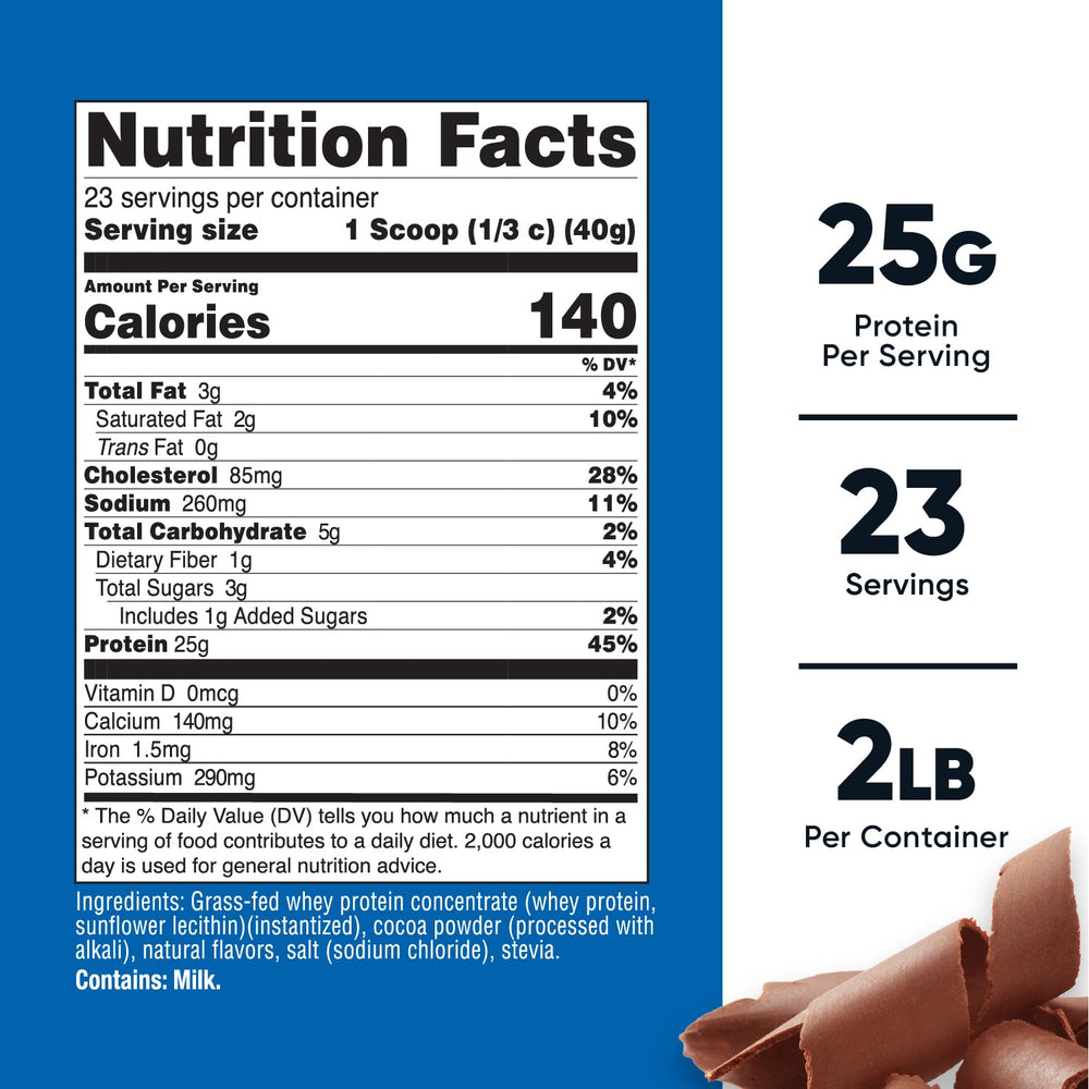 Nutricost Grass-Fed Whey Chocolate shaker-mix blends quickly after a workout.
