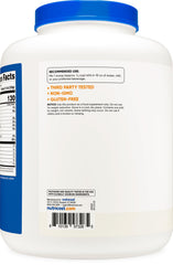Nutricost unflavored whey isolate shake shows neutral flavor for versatile recipes.