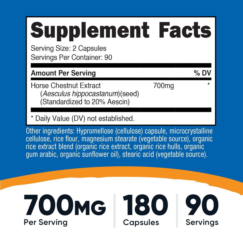Closeup of Nutricost capsules highlighting vegan and non-GMO formulation