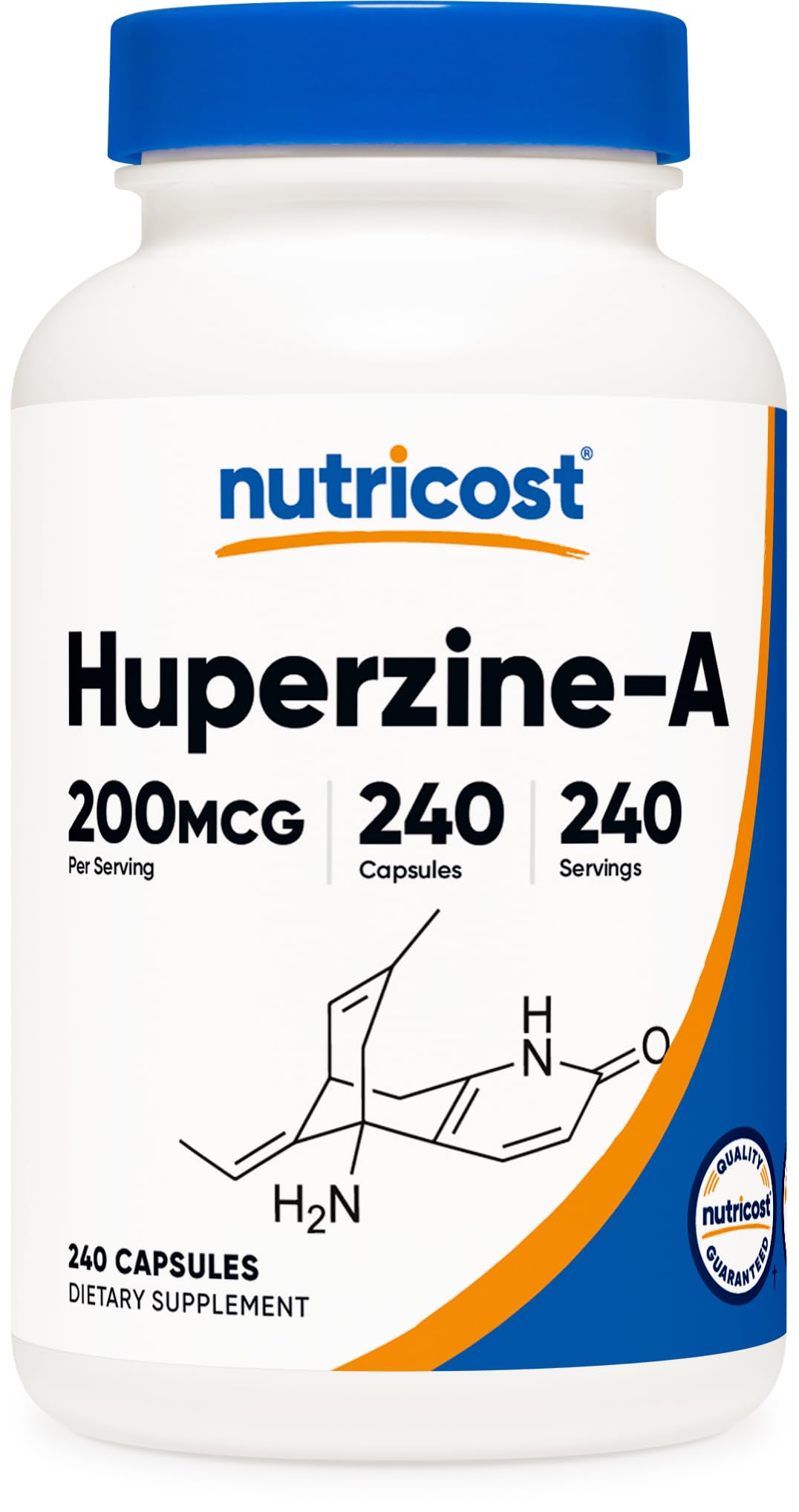 Nutricost Huperzine A bottle for daily focus support.
