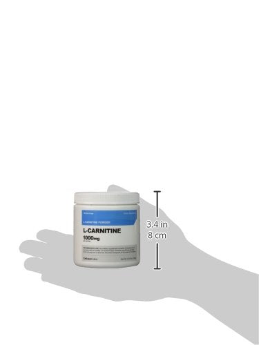 Nutricost L-Carnitine Tartrate bottle with spoon implies measured, convenient servings.
