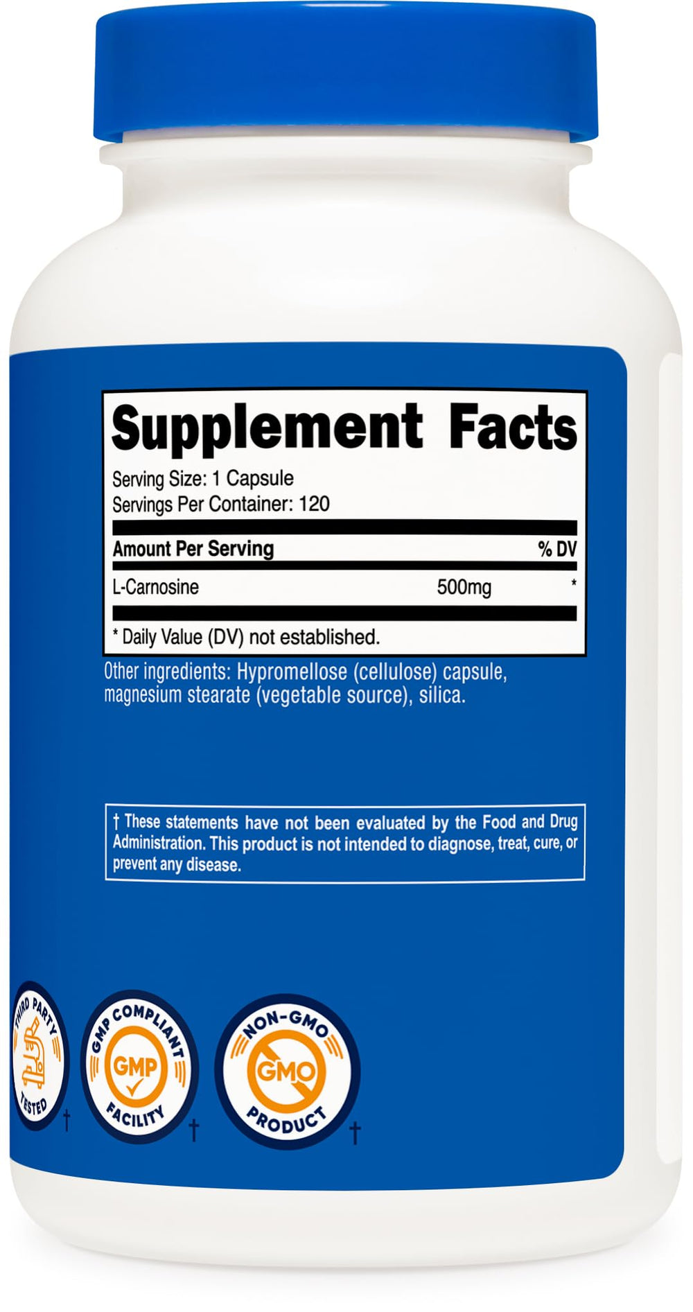 Nutricost manufacturing facility highlighting GMP compliance and FDA registration.