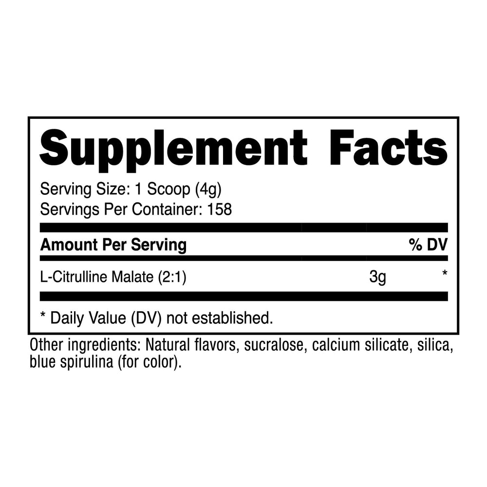 Nutricost L-Citrulline Malate 2:1 compact pack fits gym bag