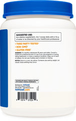 Nutricost L-Glutamine powder produced in a USA facility with GMP.