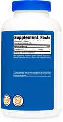 Nutricost L-Ornithine 500mg bottle in hand for convenience.