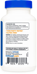 Nutricost Lycopene 50mg Softgels facility image emphasizes NSF GMP and FDA registration