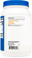 Nutricost Maltodextrin powder container with no added flavorings or sweeteners.