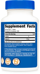 Nutricost Melatonin on nightstand ready for bedtime routine
