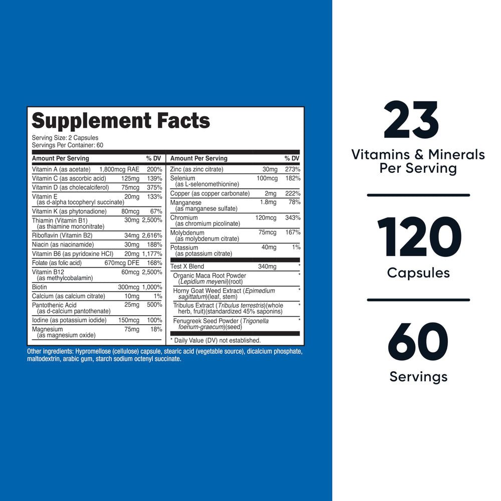 Nutricost Multivitamin for Men serving scoop for easy daily nutrition