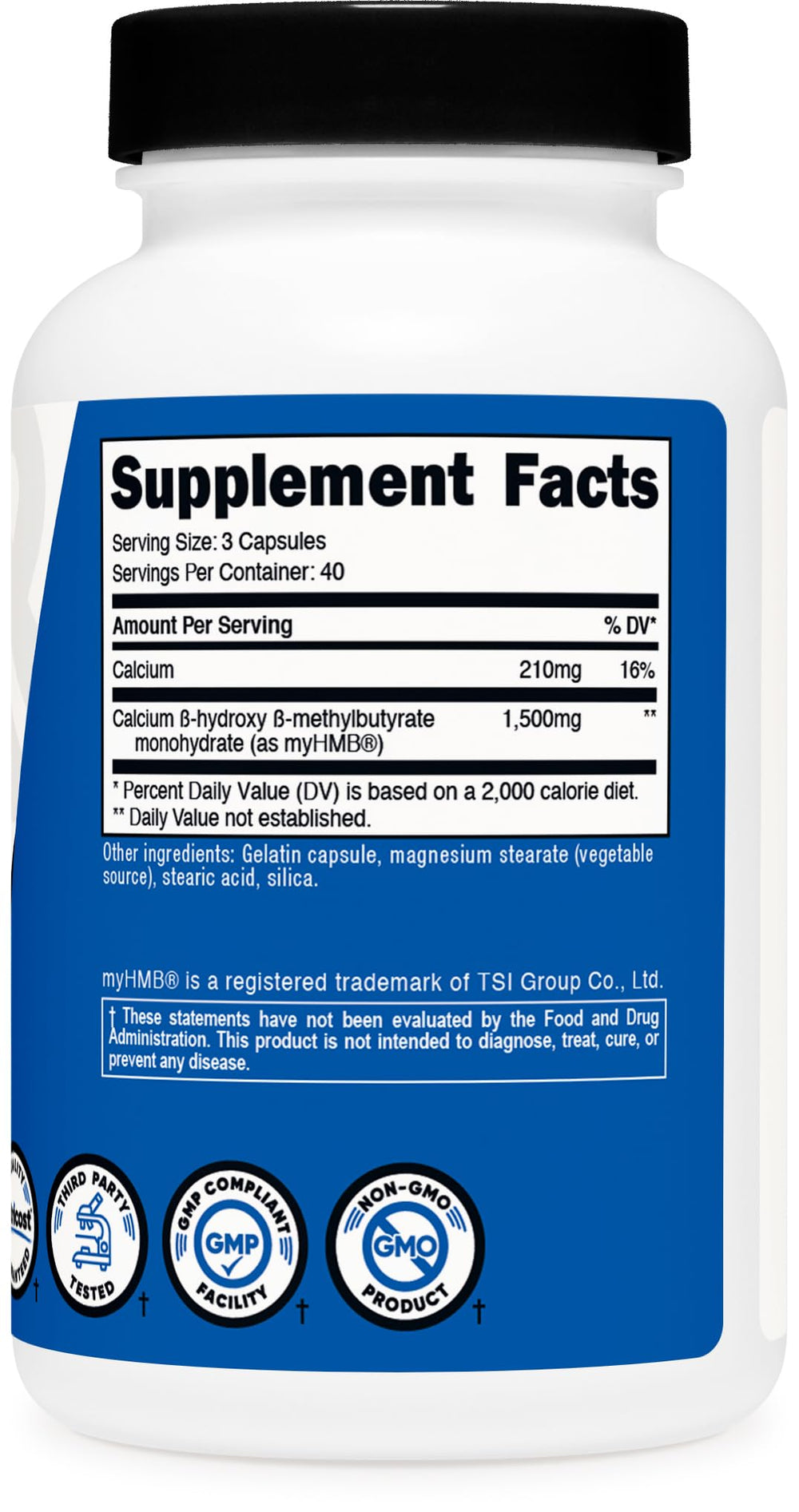 Packaging showing 40 servings, flexible for scheduling.