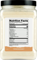Close-up of Nutricost Oat Fiber powder highlighting fine texture for easy mixing.