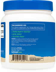 Nutricost Lion's Mane powder blended into a smoothie