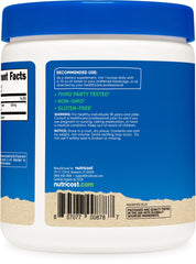 Nutricost Organic Mucuna Pruriens Powder jar on kitchen counter for storage